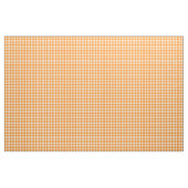 Klassisches Orange Gingham Prüfmuster Stoff (Fat Quarter (45,7 x 55,9 cm))