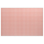 Klassisches orange und weißer Gingham-kariertes Stoff (Yard (91,4 cm))