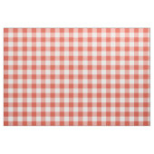 Klassisches orange und weißer Gingham-kariertes Stoff (Fat Quarter (45,7 x 55,9 cm))