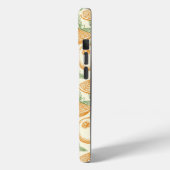 Klassisches Orangenfruchtmuster Case-Mate iPhone Hülle (Rückseite / Links)