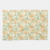 Klassisches Orangenfruchtmuster Geschirrtuch (Horizontal)