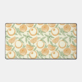 Klassisches Orangenfruchtmuster Schreibtischunterlage (Vorderseite)