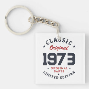 Klassisches Original Individualisiertes Geburtstag Schlüsselanhänger