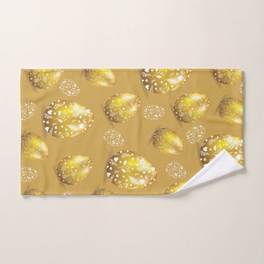 Klassisches Ostereier-Design Badhandtuch Set (Handtuch)