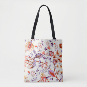 Klassisches Paisley- und feines Spitzenmuster, per Tasche