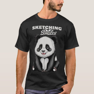 Klassisches Panda-Design T-Shirt