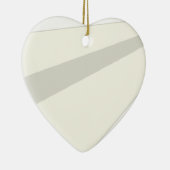 Klassisches Papierflugzeug Keramik Ornament (Rechts)