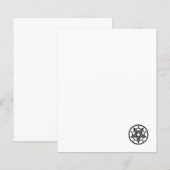 Klassisches Pentagramm (Vorne/Hinten)