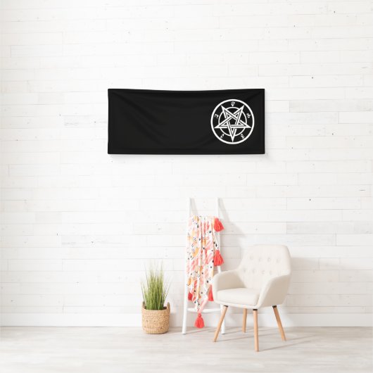 Klassisches Pentagramm Banner (Insitu)