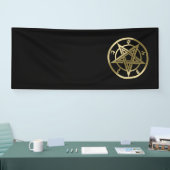 Klassisches Pentagramm Banner (Messe)
