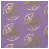 Klassisches Pentagramm Stoff (Muster)