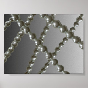 Klassisches Perlposter Poster
