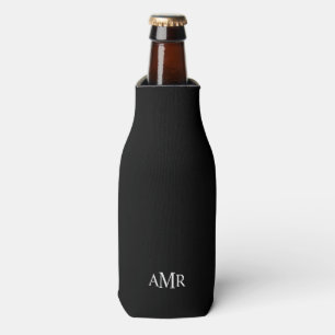 Klassisches Personalisiertes Monogramm Flaschenkühler