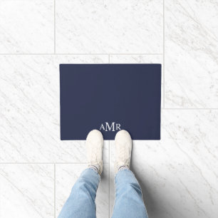 Klassisches Personalisiertes Monogramm Fußmatte