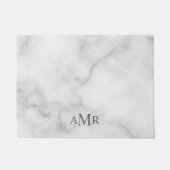 Klassisches Personalisiertes Monogramm Fußmatte (Vorderseite)