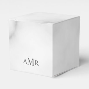 Klassisches Personalisiertes Monogramm Geschenkschachtel