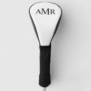 Klassisches Personalisiertes Monogramm Golf Headcover