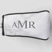 Klassisches Personalisiertes Monogramm Golf Headcover (Vorderseite)