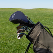 Klassisches Personalisiertes Monogramm Golf Headcover (In SItu)