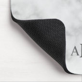 Klassisches Personalisiertes Monogramm Mousepad (Ecke)