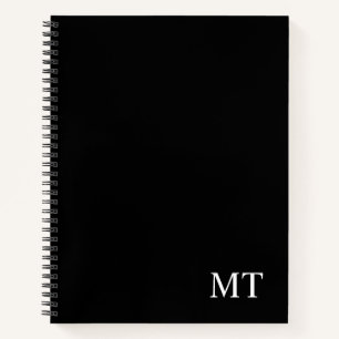 Klassisches Personalisiertes Monogramm Notizblock