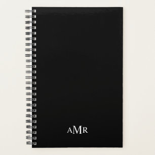 Klassisches Personalisiertes Monogramm Planer