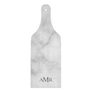 Klassisches personalisiertes Monogramm Schneidebrett