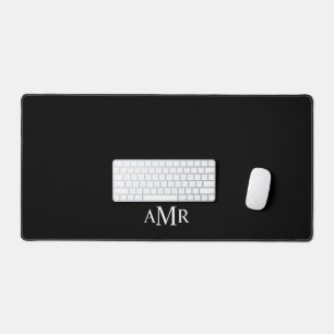Klassisches Personalisiertes Monogramm Schreibtischunterlage