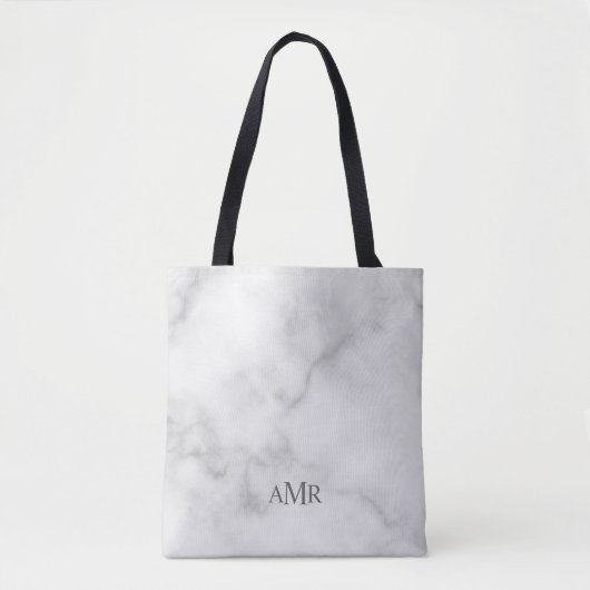 Klassisches Personalisiertes Monogramm Tasche (Vorderseite)
