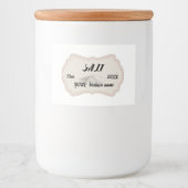 Klassisches personalisiertes Rundfleisch-Etikett S Lebensmitteletikett (Vorderseite)