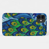 Klassisches Pfauendesign Case-Mate iPhone Hülle (Rückseite (Horizontal))