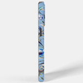 Klassisches Pfauendesign - Elegantes Geschenk für  Case-Mate iPhone Hülle (Rückseite / Rechts)