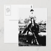 Klassisches Pferd 14 Postkarte (Vorne/Hinten)