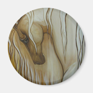 Klassisches Pferd 2 Magnet