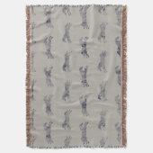 Klassisches Pferdemuster Decke (Vorderseite Vertikal)