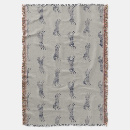 Klassisches Pferdemuster Decke (Vorderseite Vertikal)