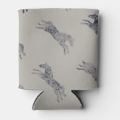 Klassisches Pferdemuster Dosenkühler (Vorderseite)