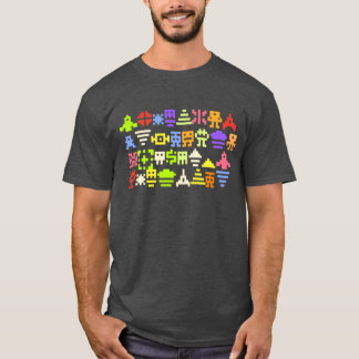 klassisches Pixel-Shirt des Arcade-8bit T-Shirt