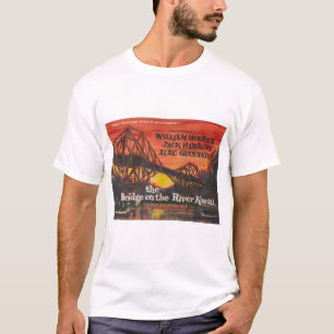 Klassisches Plakat der Brücke über den River Kwai T-Shirt