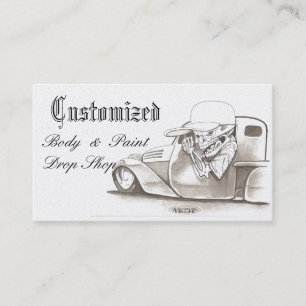Klassisches Platin-AutomobilVisitenkarten Visitenkarte