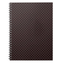 Klassisches Polka-Punkt-Muster, Braun, Boho-Polka-