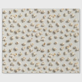 Klassisches Popcorn-Wrap-Papier Geschenkpapier (Flach)