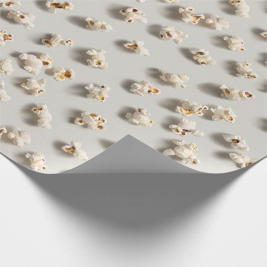 Klassisches Popcorn-Wrap-Papier Geschenkpapier (Ecke)