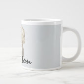 Klassisches Portrait von Alexander Hamilton Jumbo-Tasse (Rechts)