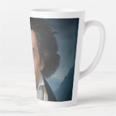 Klassisches Portrait von Beethoven Milchtasse (Rechts)