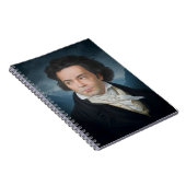 Klassisches Portrait von Beethoven Notizblock (Rechte Seite)