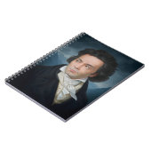 Klassisches Portrait von Beethoven Notizblock (Linke Seite)