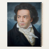 Klassisches Portrait von Beethoven Planer (Rückseite)