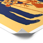 Klassisches Poster zum Gedenktag (Ecke)