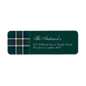 Klassisches Preppy-Tartan-Karo-Weihnachten (Vorne)